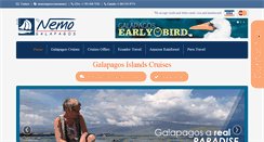 Desktop Screenshot of galapagosinformation.com